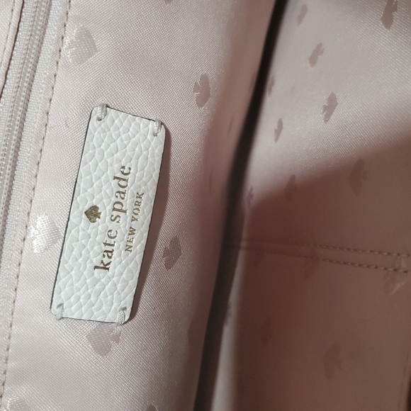 KATE SPADE -Monet Large Leather Triple Compartment Tote Purse - Picture 10 of 10